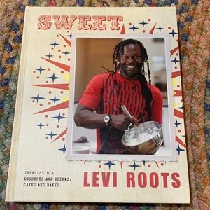 Sweet‎ cookbook by Levi Roots. Hardcover like new